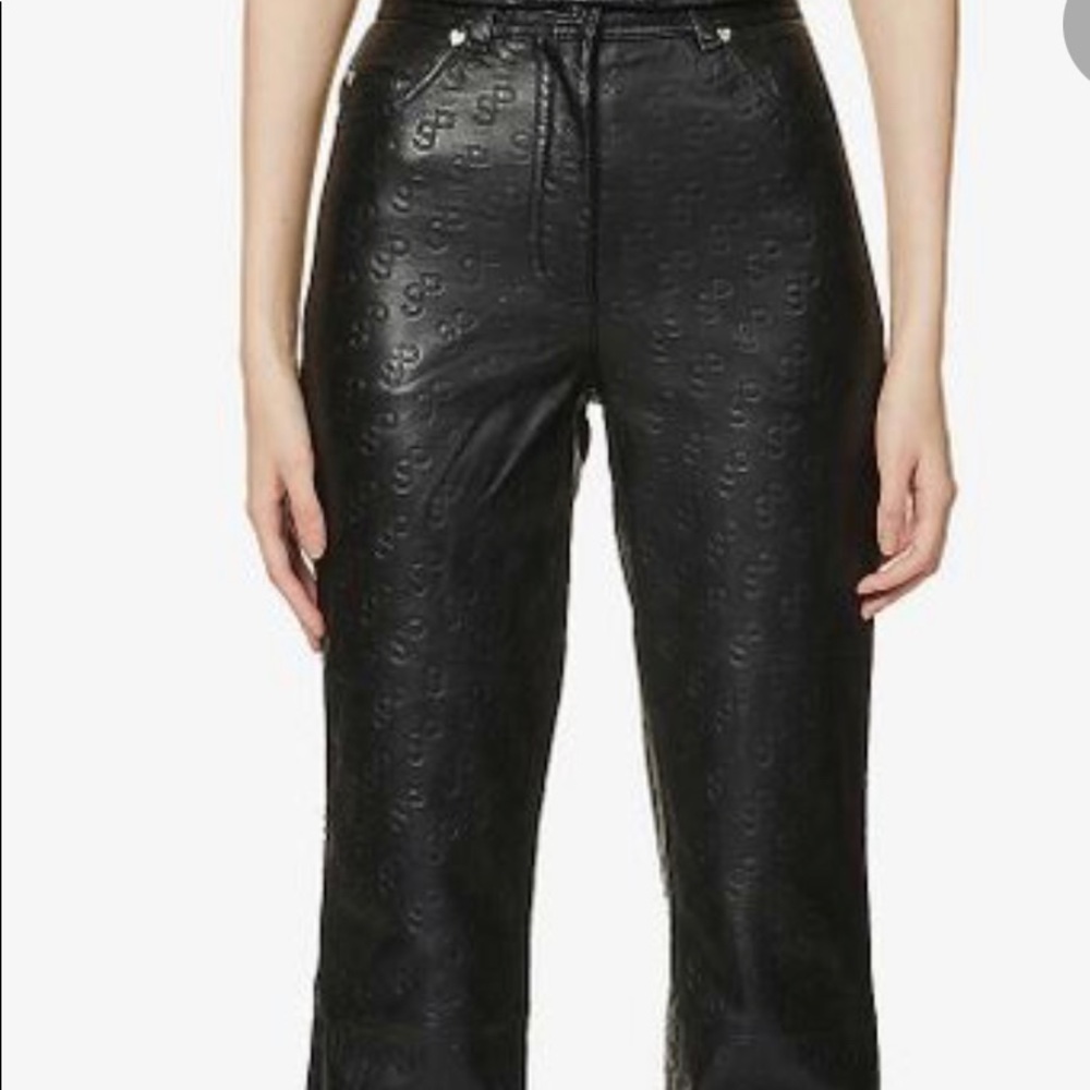 Saks Potts Leather Pants